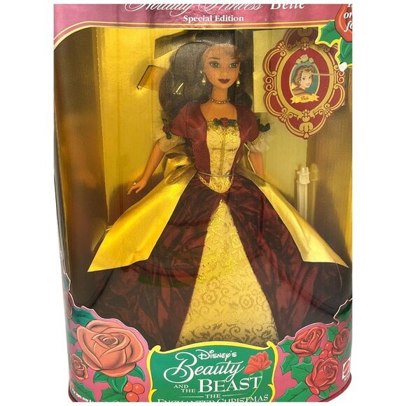 Disney's Beauty & The Beast Holiday Princess Belle Doll Special Edition - Picture 10 of 16